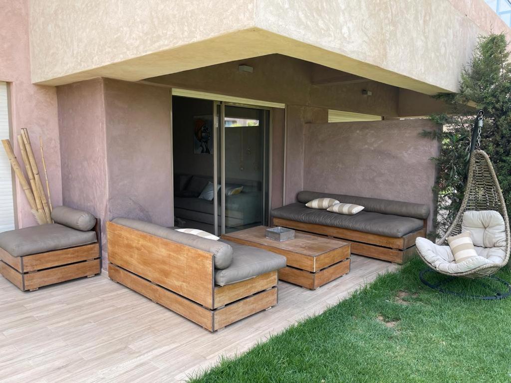 Appartement à Prestigia Marrakeche avec jardin Marraquexe Exterior foto